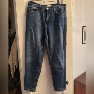 MNG Newmom Jeans in Deep Blue